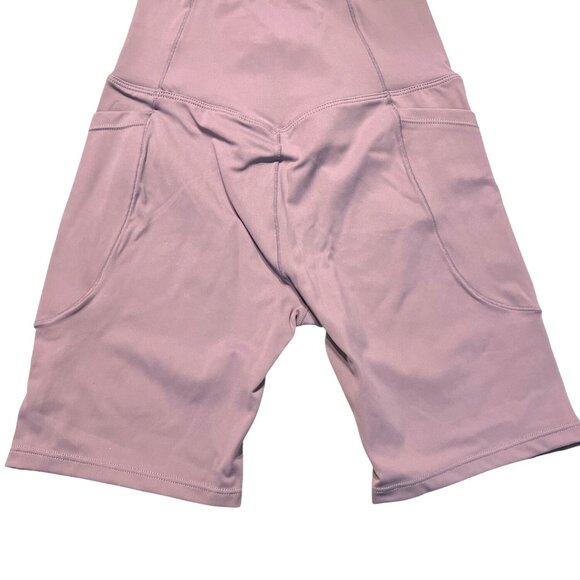 Halara High-Waisted UltraSculpt Lilac Biker Shorts With Tummy Control Size XS - Picture 3 of 5